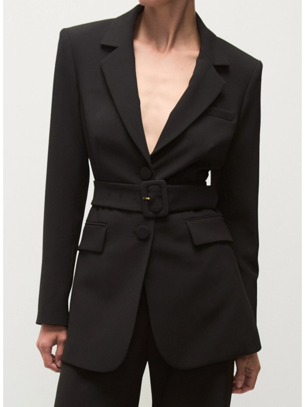 Ryanne Belted Dickey Jacket